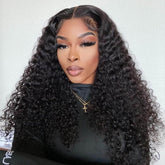 No Shedding 4*4 HD Lace Curly Closure Wig 250% Density